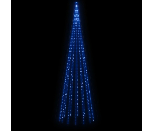 Árbol de Navidad cónico 1134 LED azul 230x800 cm