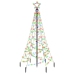 Árbol de Navidad con pincho 200 LED de colores 180 cm