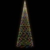 Árbol de Navidad con pincho 3000 LED de colores 800 cm