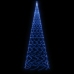 Árbol de Navidad con pincho 3000 LED azul 800 cm