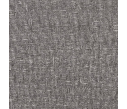 Paneles de pared 12 uds tela gris claro 30x15 cm 0,54 m²