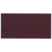 Paneles de pared 12 uds tela morado 30x15 cm 0,54 m²