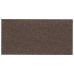 Paneles de pared 12 uds tela gris taupe 30x15 cm 0,54 m²