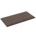 vidaXL Paneles de pared 12 uds tela gris taupe 30x15 cm 0,54 m²