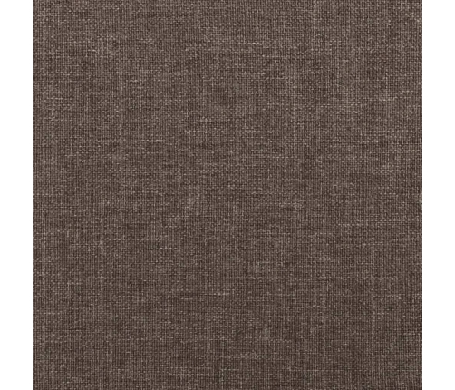 Paneles de pared 12 uds tela gris taupe 30x15 cm 0,54 m²