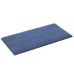 Paneles de pared 12 uds tela azul 30x15 cm 0,54 m²