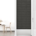 Paneles de pared 12 uds terciopelo gris oscuro 30x15 cm 0,54 m²