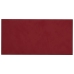 Paneles de pared 12 uds terciopelo rojo tinto 30x15 cm 0,54 m²