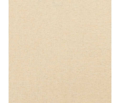 Paneles de pared 12 uds tela color crema 30x30 cm 1,08 m²