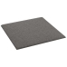 Paneles de pared 12 uds tela gris claro 30x30 cm 1,08 m²