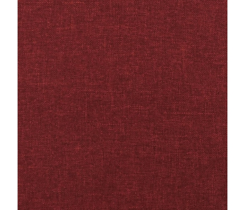 Paneles de pared 12 uds tela rojo tinto 30x30 cm 1,08 m²