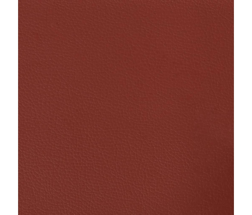 Paneles pared 12 uds cuero sintético rojo tinto 30x30 cm 1,08m²