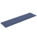 Paneles de pared 12 uds tela azul 60x15 cm 1,08 m²