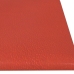 Paneles de pared 12 uds cuero sintético rojo 60x15 cm 1,08 m²