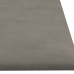 Paneles de pared 12 uds terciopelo gris claro 60x15 cm 1,08 m²