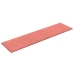 Paneles de pared 12 uds terciopelo rosa 60x15 cm 1,08 m²