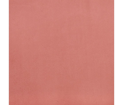 Paneles de pared 12 uds terciopelo rosa 60x15 cm 1,08 m²