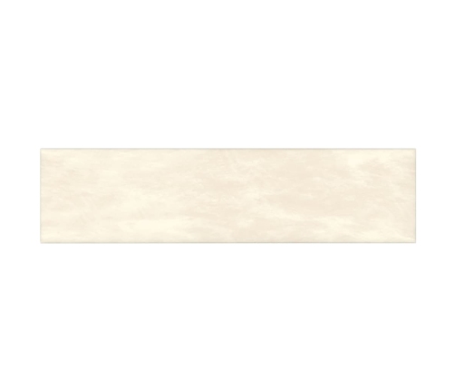 vidaXL Paneles de pared 12 uds terciopelo color crema 60x15 cm 1,08 m²