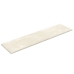 vidaXL Paneles de pared 12 uds terciopelo color crema 60x15 cm 1,08 m²