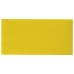 vidaXL Paneles de pared 12 uds tela amarillo claro 60x30 cm 2,16 m²