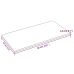Paneles de pared 12 uds cuero PE capuchino 60x30 cm 2,16 m²