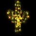 Cactus de Navidad con soporte y LED verde 180 cm PVC