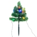 Árboles de Navidad para caminos 6 uds PVC 45 LED multicolor