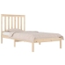 Estructura de cama madera maciza de pino 100x200 cm