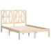 Estructura de cama madera maciza de pino 140x200 cm