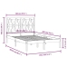 Estructura de cama madera maciza de pino 140x200 cm