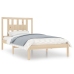 Estructura de cama madera maciza de pino 100x200 cm