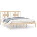 Estructura de cama de madera maciza de pino 160x200 cm