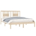 Estructura de cama de madera maciza de pino 160x200 cm