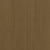 Estructura de cama madera maciza de pino marrón miel 200x200 cm