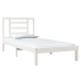 Estructura cama sin colchón madera maciza pino blanca 100x200cm