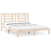 Estructura de cama madera maciza 180x200 cm