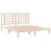 Estructura de cama madera maciza 180x200 cm