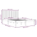 Estructura de cama madera maciza 180x200 cm