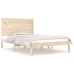 Estructura de cama madera maciza 120x190 cm