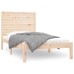 Estructura de cama madera maciza de pino 90x200 cm