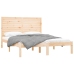 Estructura de cama madera maciza de pino 120x200 cm
