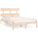 Estructura de cama madera maciza 180x200 cm