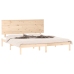 Estructura de cama sin colchón madera maciza de pino 200x200 cm