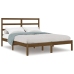 vidaXL Estructura de cama madera maciza de pino marrón miel 120x200 cm