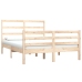 Estructura de cama madera maciza de pino 120x190 cm