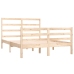 Estructura de cama madera maciza de pino 120x190 cm