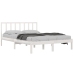 Estructura de cama sin colchón madera pino blanco 120x200 cm