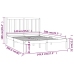 Estructura de cama sin colchón madera maciza de pino 140x200 cm