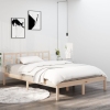 Estructura de cama madera maciza de pino 140x190 cm