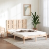 Estructura de cama madera maciza 120x190 cm